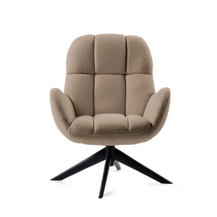 Draaifauteuil Anne Taupe