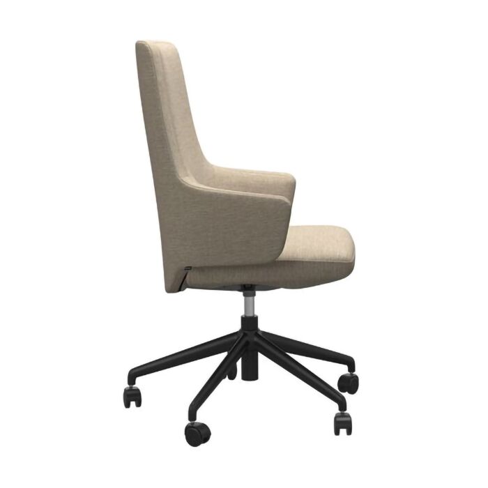 Bureaustoel Vanilla Home Office High Back Met Armleuning