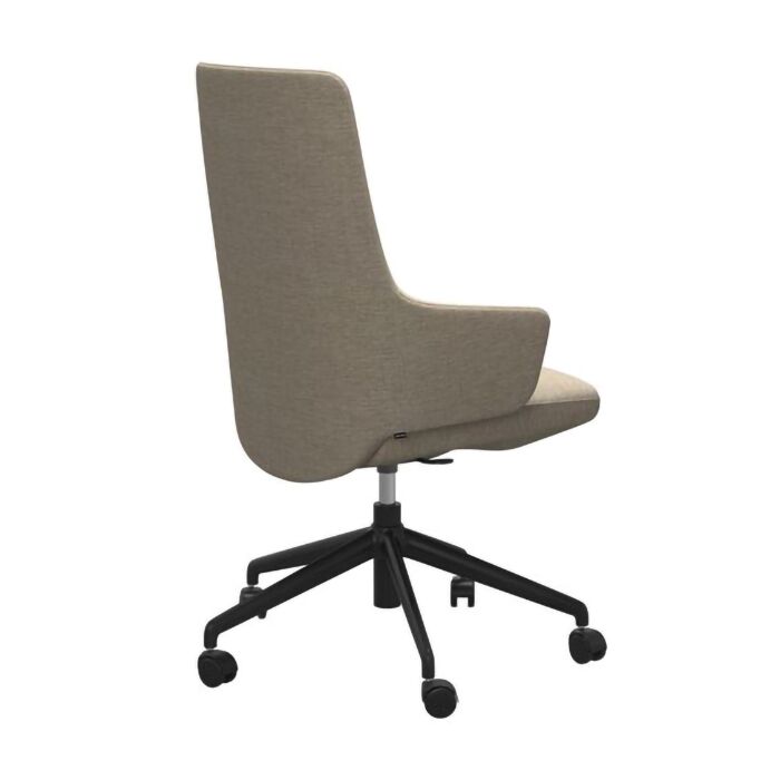 Bureaustoel Vanilla Home Office High Back Met Armleuning