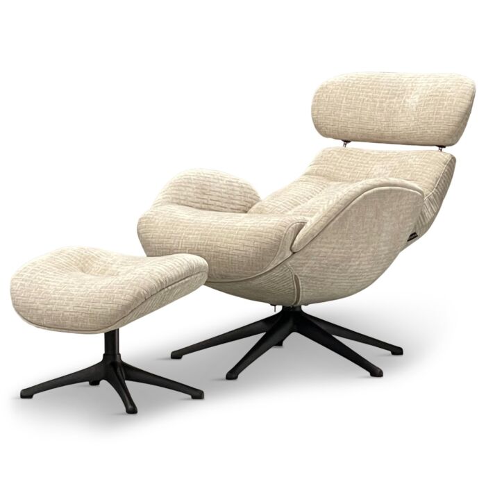 Draaifauteuil Pelle Beige