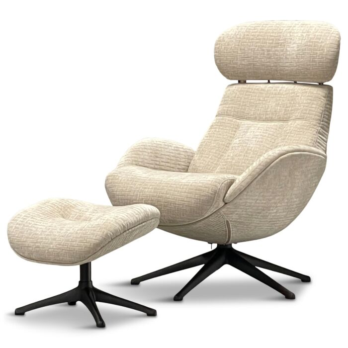 Draaifauteuil Pelle Beige