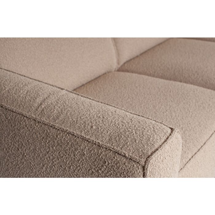 STATEMENT 3-ZITS BANK 230 CM BOUCLE BEIGE