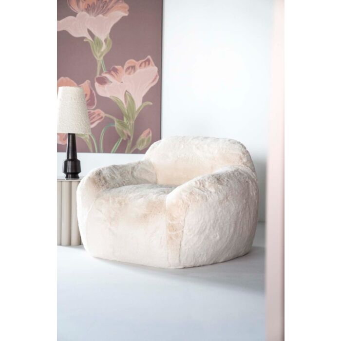 Fauteuil Paddington Fluffy Creme