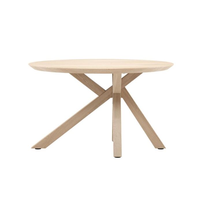 Eetkamertafel Cosenza Rond 130 Cm Natural