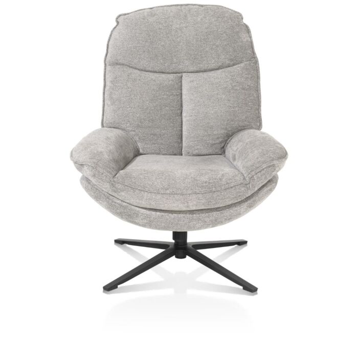 Florence, Relaxfauteuil (Incl. Poef) - Stof Enzo - Kiezel