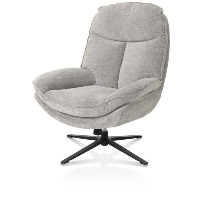 Florence, Relaxfauteuil (Incl. Poef) - Stof Enzo - Kiezel