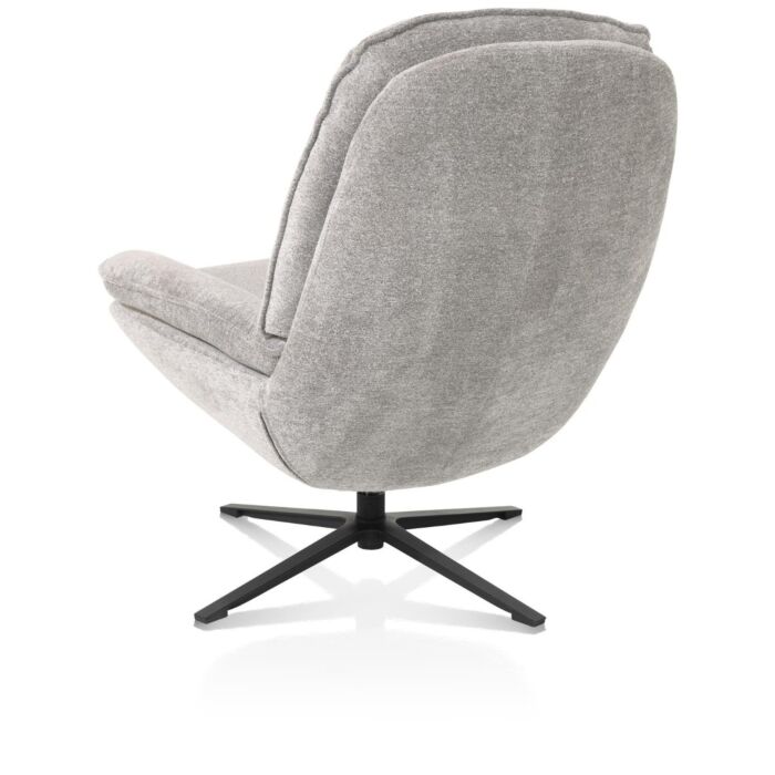 Florence, Relaxfauteuil (Incl. Poef) - Stof Enzo - Kiezel