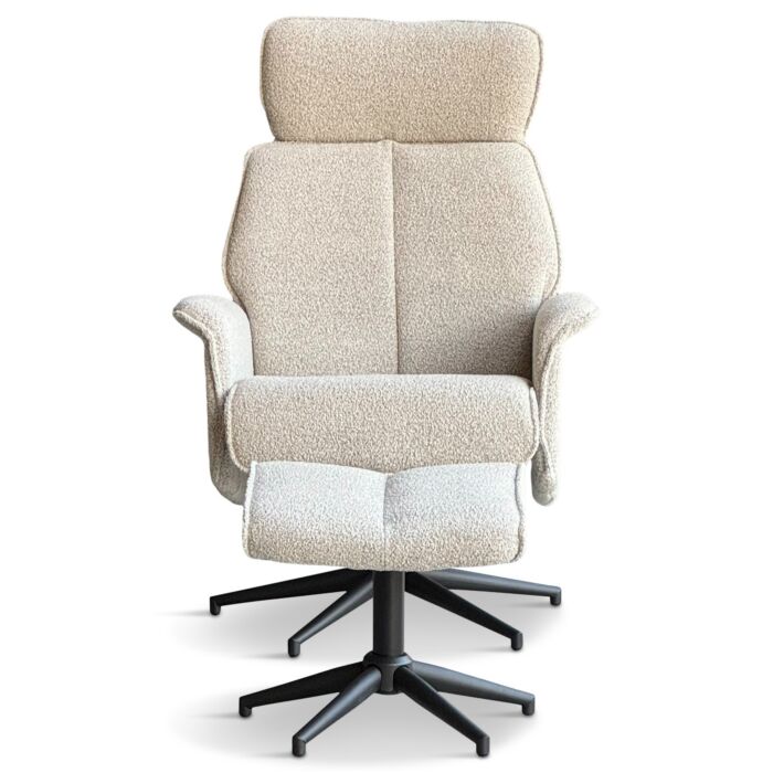 Fauteuil Beaumont Met Voetenbank