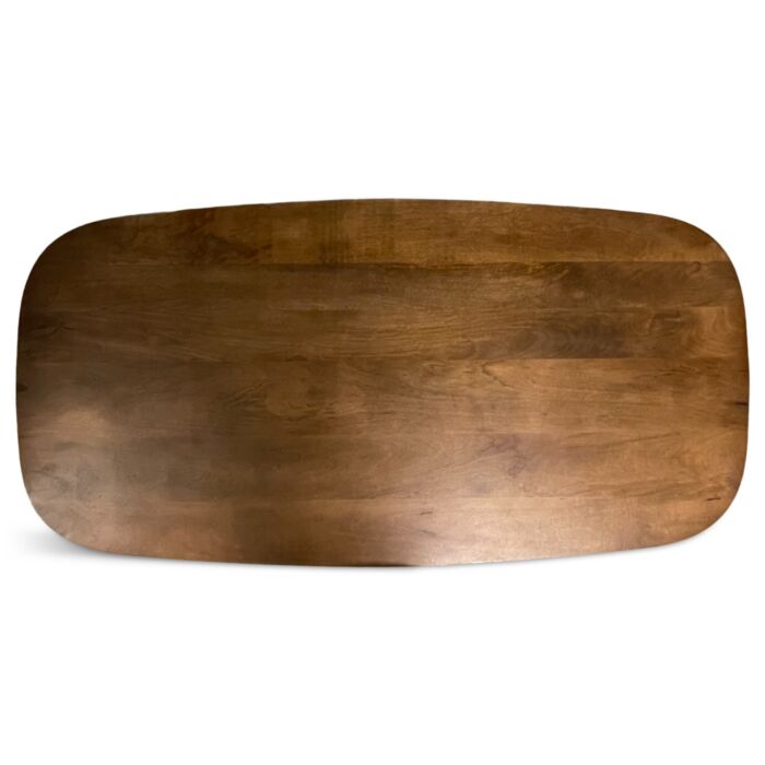 Tafel Mango Caval Bruin 220 Deens Ovaal