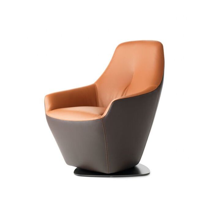 Leolux Cantate Clubfauteuil + Hocker