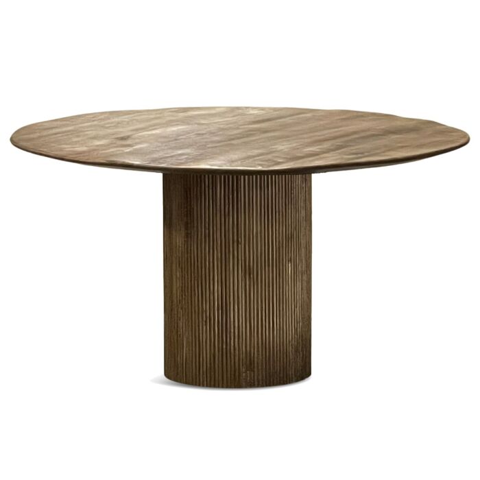 Eetkamertafel Rocco Mango Brown Ø150cm 