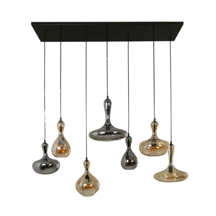 Hanglamp 4+3 karaf