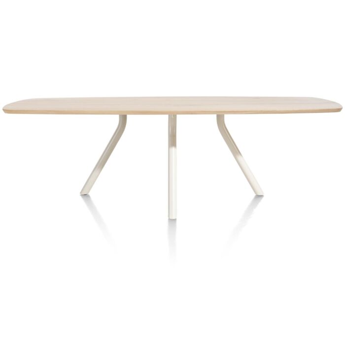 Eetkamertafel Arvada Ovaal 220 cm Naturel  