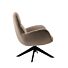 Draaifauteuil Anne Taupe