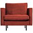 RODEO CLASSIC FAUTEUIL VELVET CHESTNUT