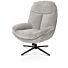 Florence, Relaxfauteuil (Incl. Poef) - Stof Enzo - Kiezel