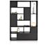  Lugana, Roomdivider 76 Cm - 2-Deuren + 1-Lade + 5-Niches - Natural