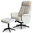 Fauteuil Brugge met  Voetenbank