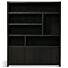 Boekenkast Diamond 180cm Breed Dark Brown