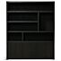 Boekenkast Diamond 180cm Breed Dark Brown