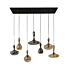 Hanglamp 4+3 karaf