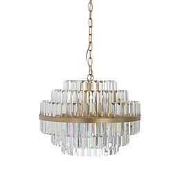 Richmond Interiors hanglamp desire brushed gold Gooische Vrouwen