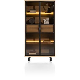 H&H Vitrine Ridgefield 100 Cm Natural