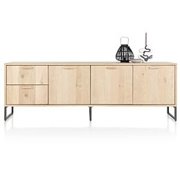 Dressoir Castello 240 Cm - 3-Deuren + 2-Laden