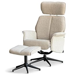 Fauteuil Beaumont Met Voetenbank