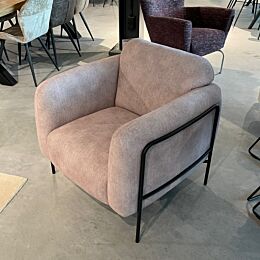 Fauteuil Elton Wit Bouclé