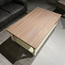 Salontafel Marmer Zwart Hout 