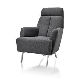 Xooon-Fauteuil-Sunderland-Antraciet