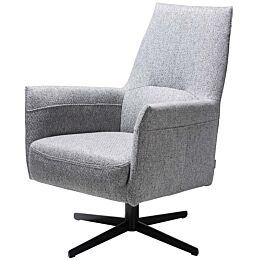 Xooon Fauteuil Matera Hoge Rug Lichtgrijs